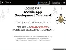 Tablet Screenshot of hiremobiledeveloper.com